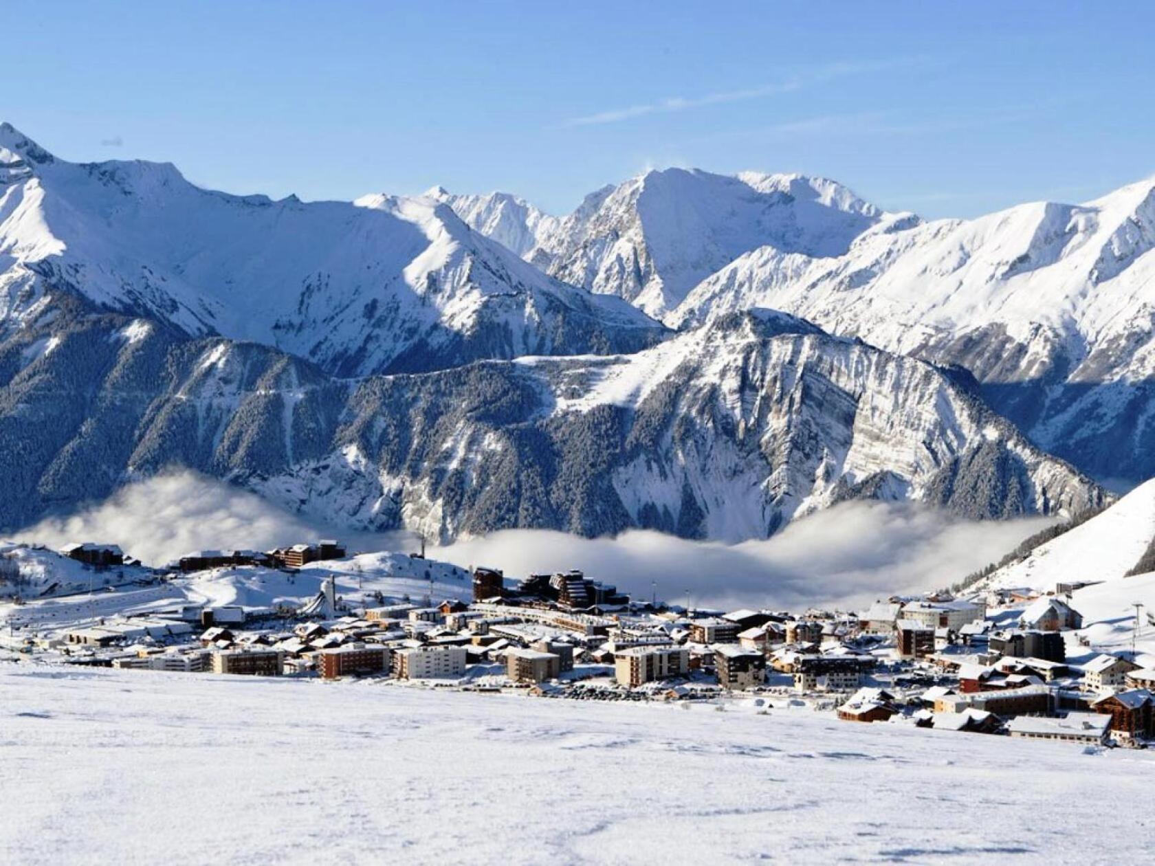 Maeva Particuliers - Studio 4 pers. quartier de l'Eclose - Maeva Particuliers 67584 Alpe d'Huez Exterior foto